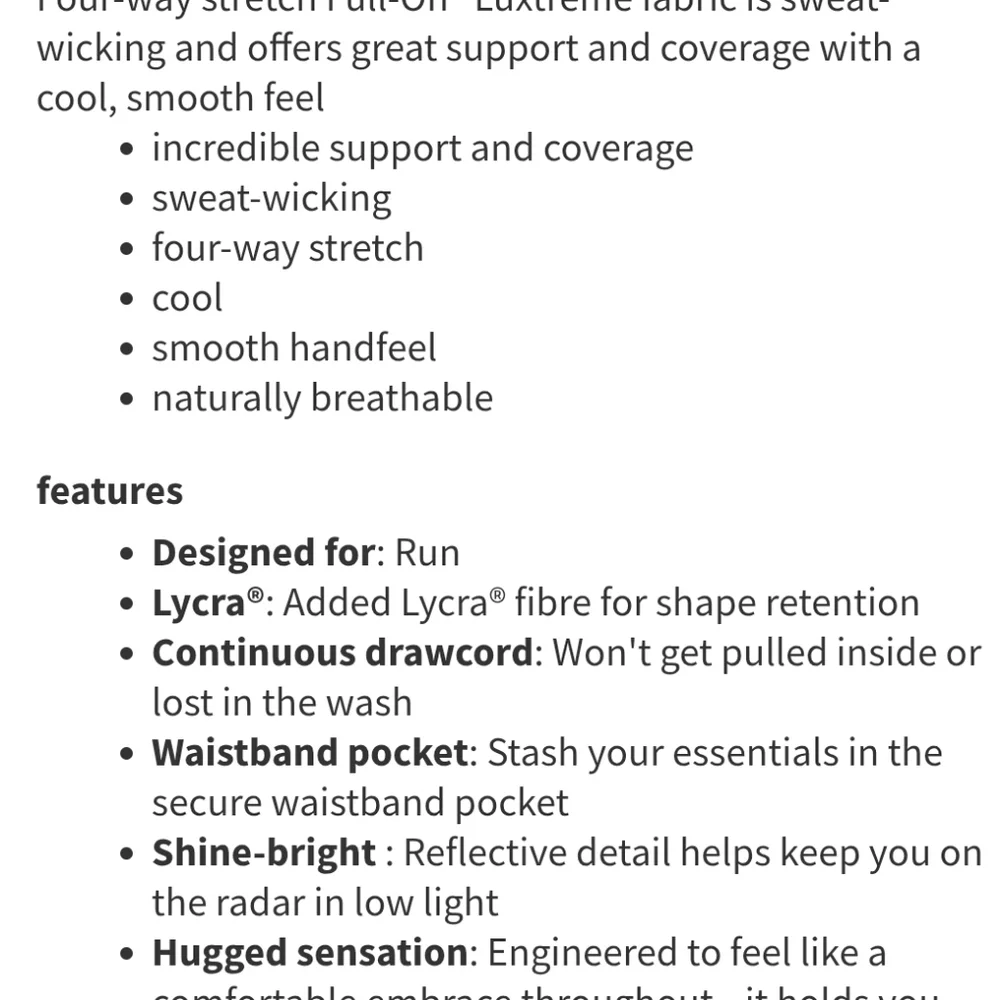 Lululemon Quick Feet Crop 19